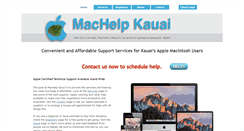 Desktop Screenshot of machelpkauai.com